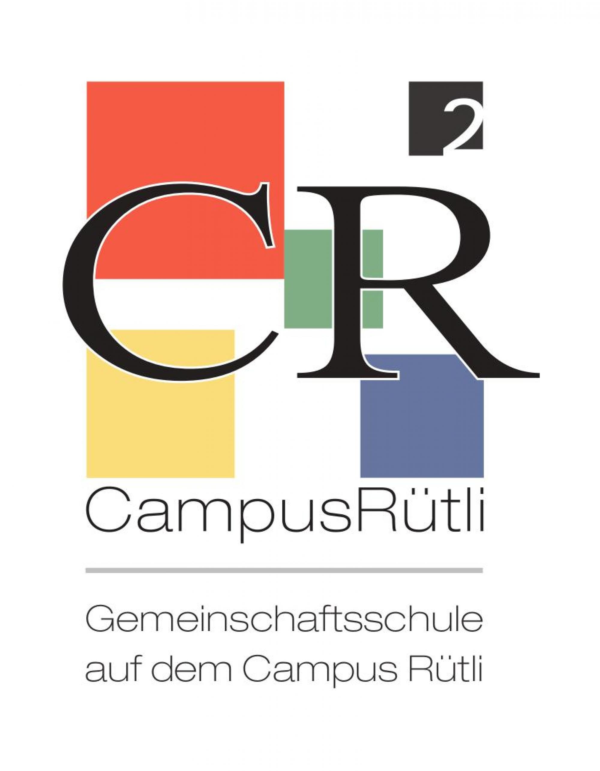 Das Logo vom Campus Rütli. Die Gemeinschaftsschule auf dem Campus Rütli