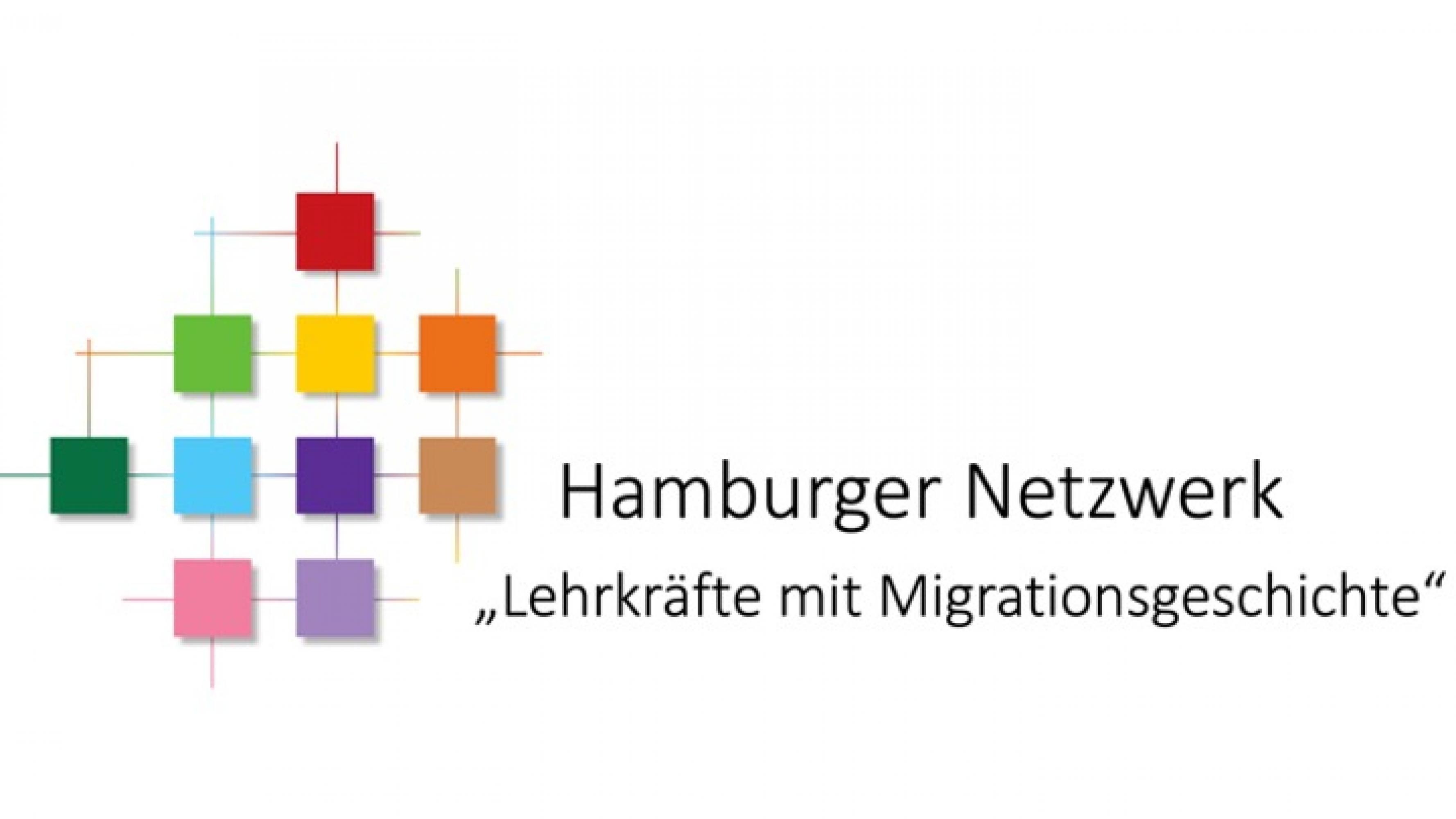 Das Logo vom Hamburger Netzwerk ,,Lehrkräfte mit Migrationsgeschichte"
