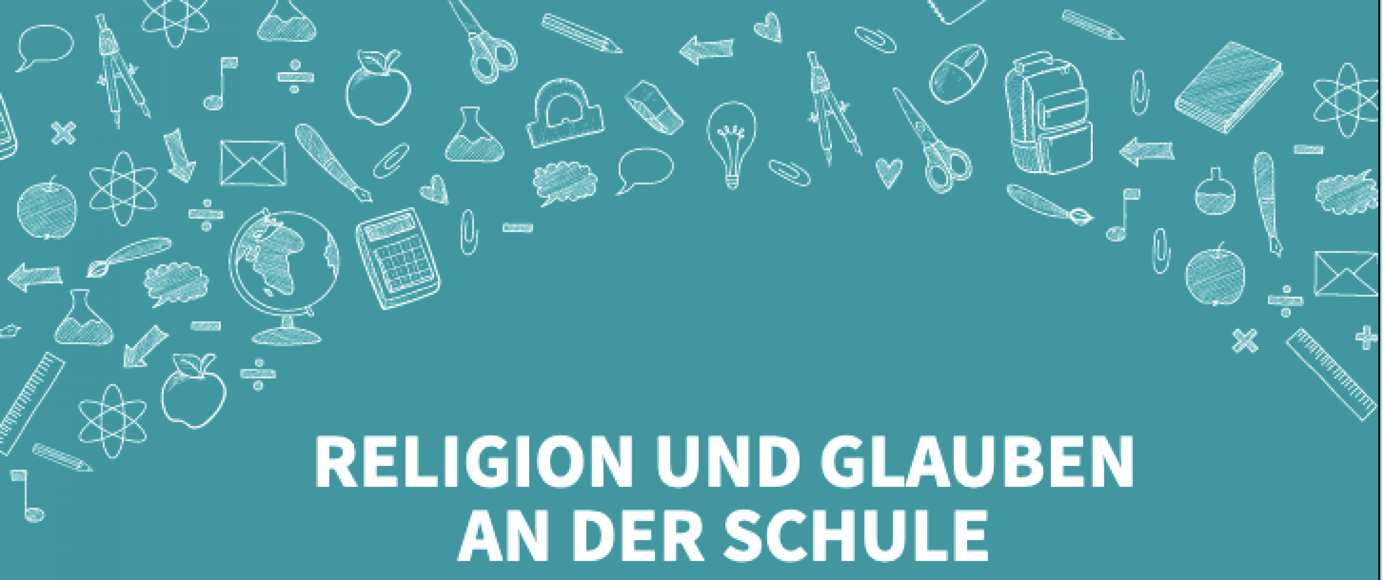 Logo zu der Studie "Religion und Glauben an der Schule" von ADAS