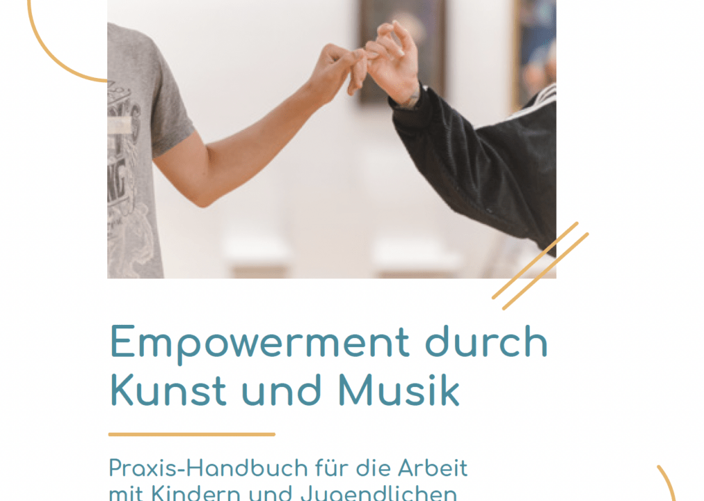 Das Titelbild des Praxishandbuch: Empowerment durch Kunst und Musik